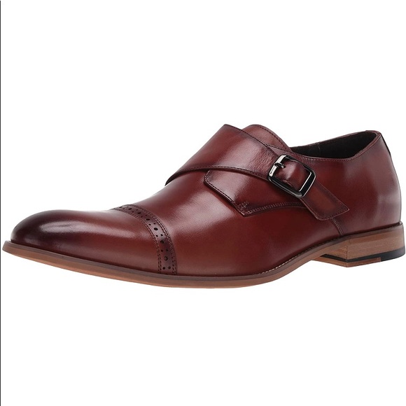 STACY ADAMS Men\'s Desmond Cap Toe Monk Strap Loafe main image 7